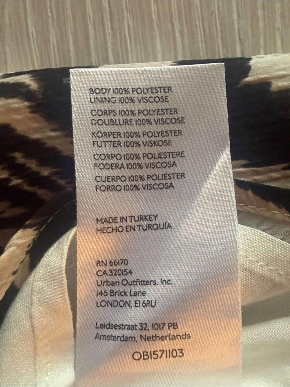 Anthropologie graphic mini dress - Picture 10 of 10